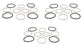 John Deere Original Equipment Seal Kit (Set of 3) - RE186600,3