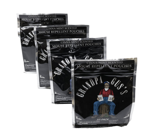 Grandpa Gus's (4 BAGS) Rodent Repellent Pouches - A-B1GPP106,4