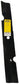 A&I XHT 18", 5/8" Notch Mower Blade (Single) - B1FE1052,1
