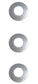 John Deere Original Equipment (3 PACK) Thrust Washer - M123254