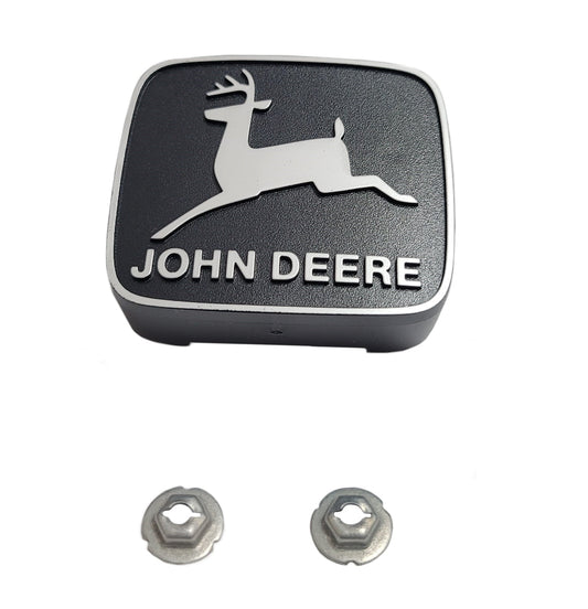 John Deere Original Equipment Medallion with Nuts- M76645A
