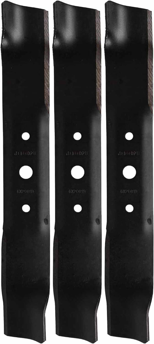 John Deere Original Equipment 3 Mower Blades #GX20819(3)