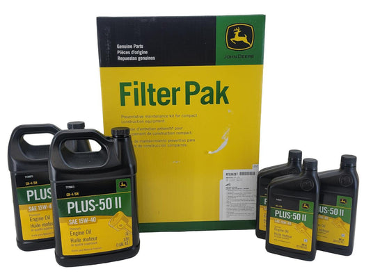 John Deere Original Equipment (244L/324L) Oil/Filter Pak Kit - AT536287A