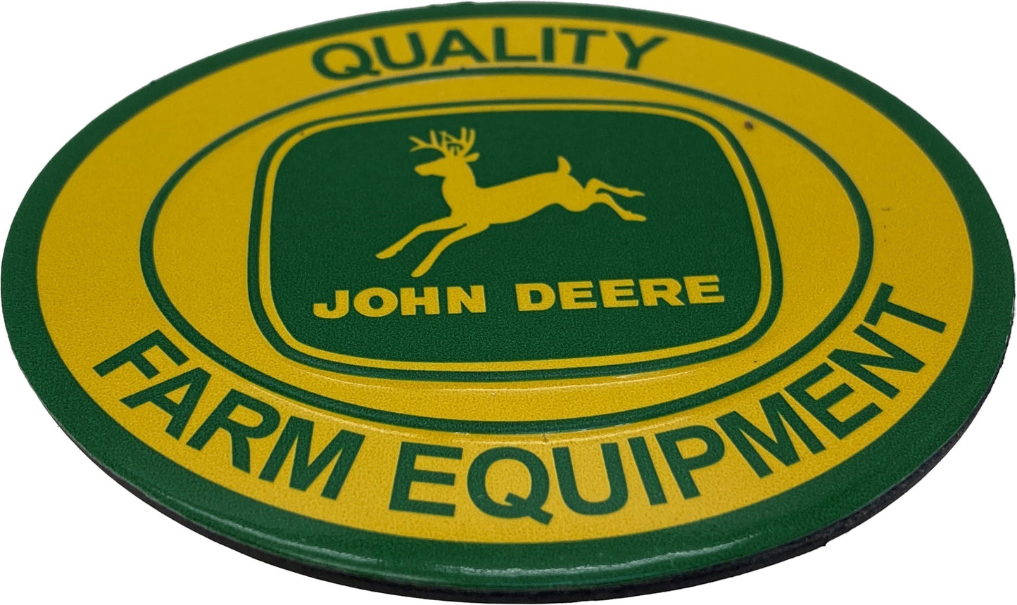 John Deere Quality Farm Equipment Oval Magnet - LP71671
