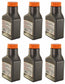 Echo Original Equipment 6-PACK Power Blend Gold Oil Mix 50:1 (2.6 fl oz Bottles) - 6450001