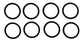 John Deere Original Equipment O-Ring 8 Pack - T77932