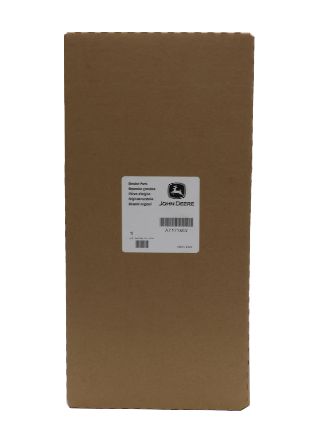 John Deere Original Equipment Primary Air Filter Element - AT171853.