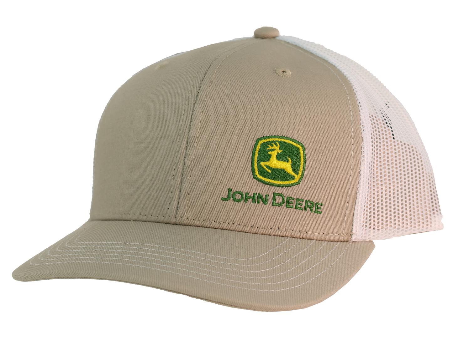 John Deere Moline 112 White Mesh Back Cap - LP82943