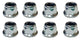 John Deere (8 PACK) Original Equipment Lock Nut - 14M7397