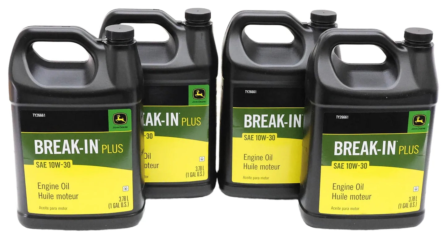 John Deere Original Equipment (4 Gallons) Break-In Plus Engine Oil - TY26661