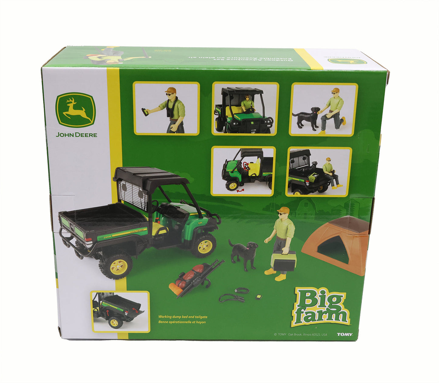 1/16 John Deere Big Farm Outdoor Adventure Toy Set - LP83016