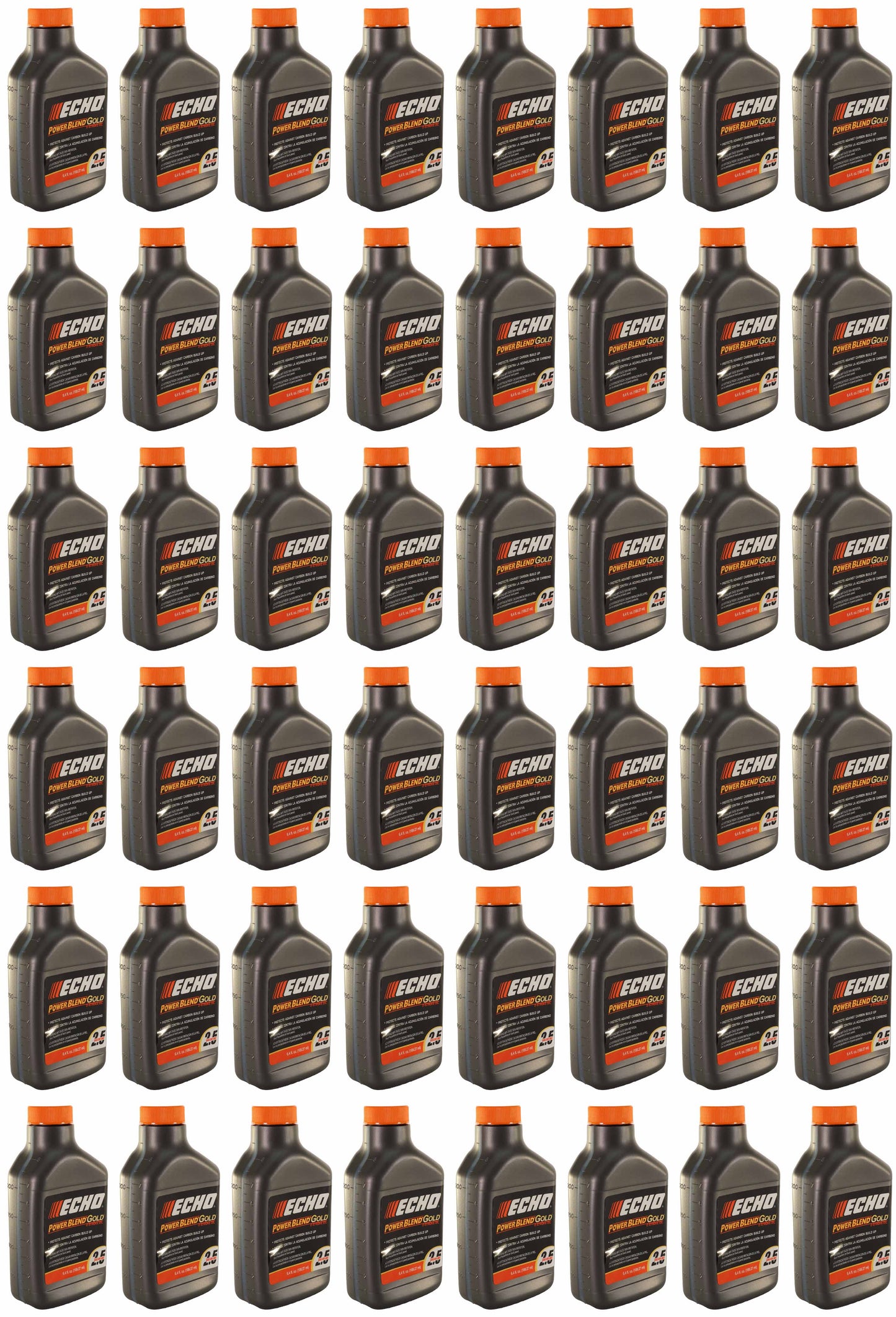 Echo Original Equipment 48-PACK Power Blend Gold Oil Mix 50:1 (6.4 fl oz Bottle) - 6450025