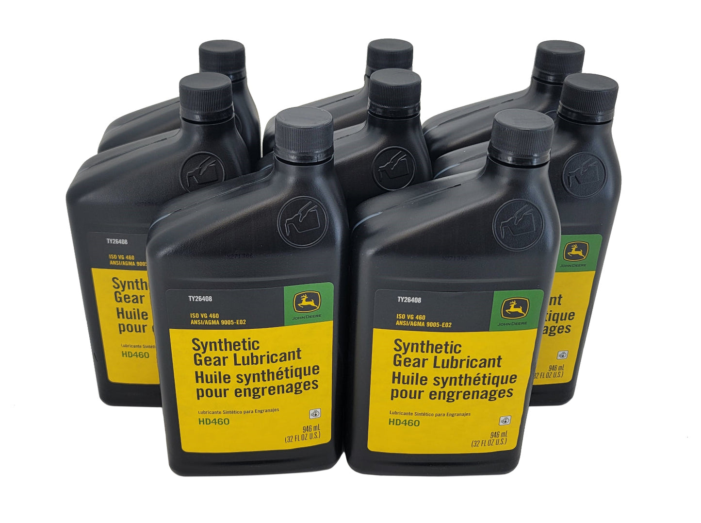 John Deere (8 PACK) Original Equipment Synthetic Gear Lubricant - TY26408