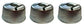 John Deere (3-Pack) Original Equipment Deflector - M127351,3