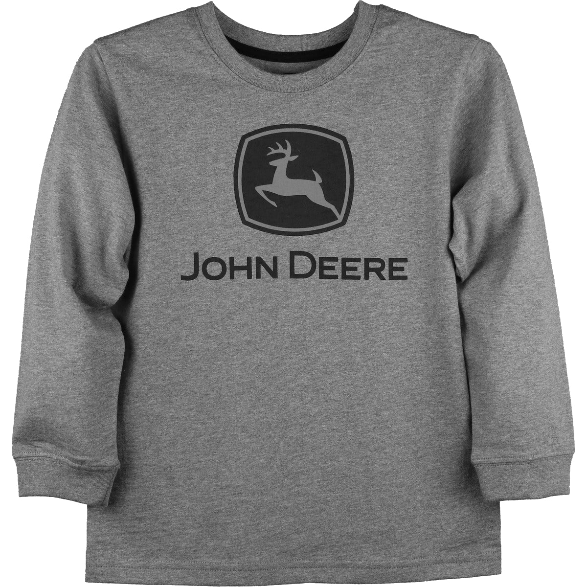 John Deere Logo Boy T-Shirt Grey Youth Medium - LP75771