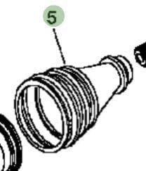 John Deere Original Equipment Boot - AM141486