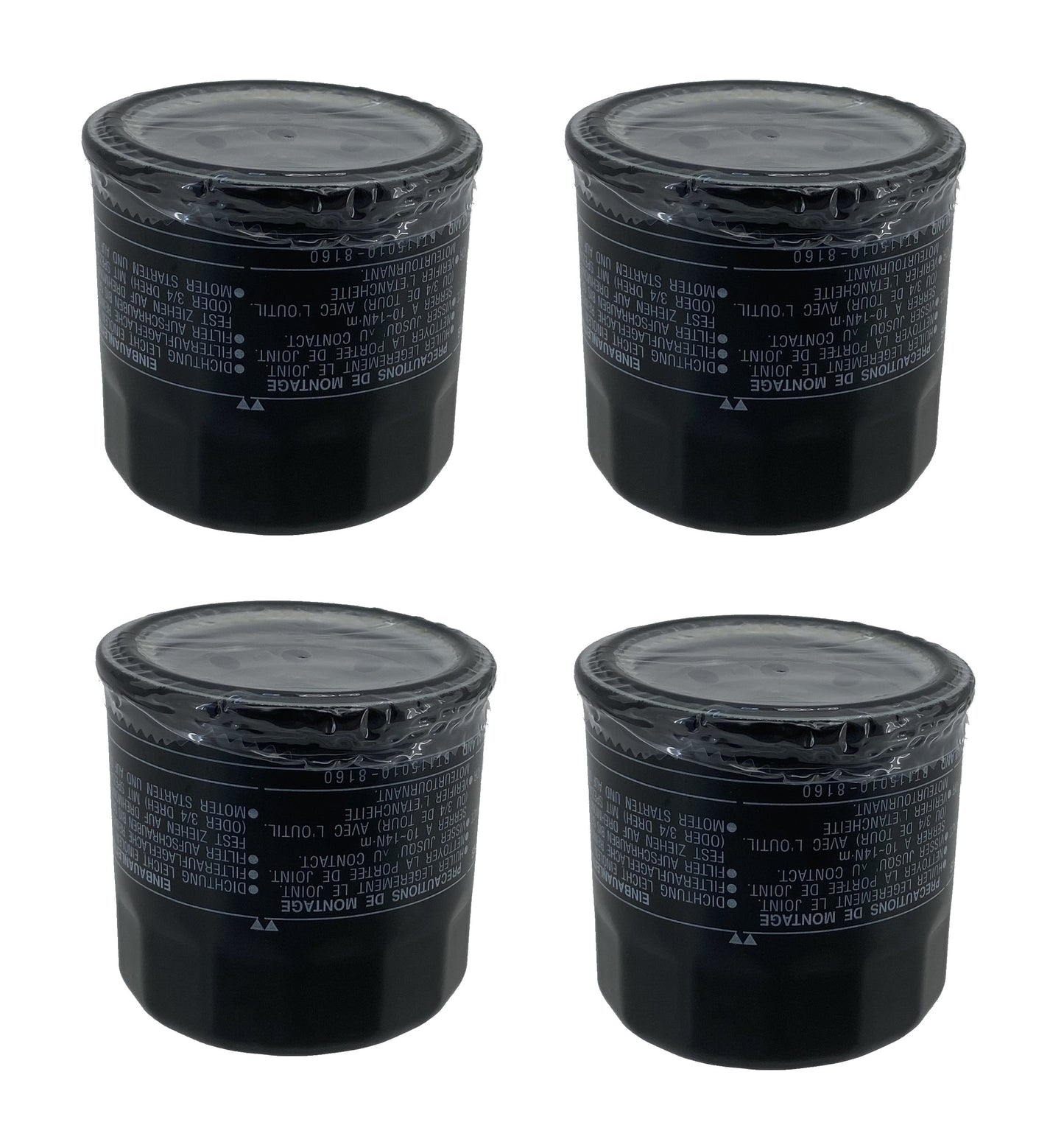 Honda Original Equipment Oil Filter (4 Pack) - 15400-ZZ3-003