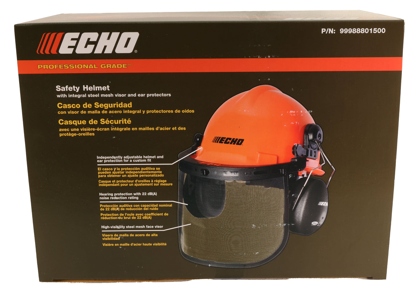 Echo Original Equipment Chainsaw Safety Helmet System - 99988801500