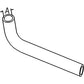 A&I Products Upper (Rear) Radiator Hose - A-31351-18020