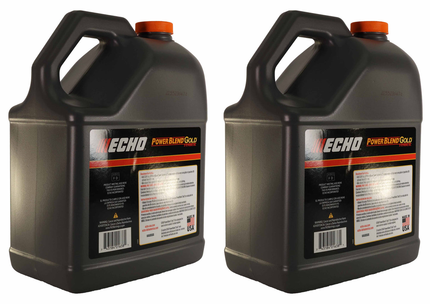 Echo Original Equipment 2-PACK Power Blend Gold Oil Mix 50:1 (1 Gallon Bottle) - 6450050