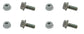 John Deere (SET OF 4) OEM Battery Bolt & Nut Set - 19M7775C