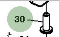 John Deere Original Equipment Bushing - M160844