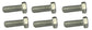 John Deere Original Equipment Cap Screw 6 Pack - 19M7489