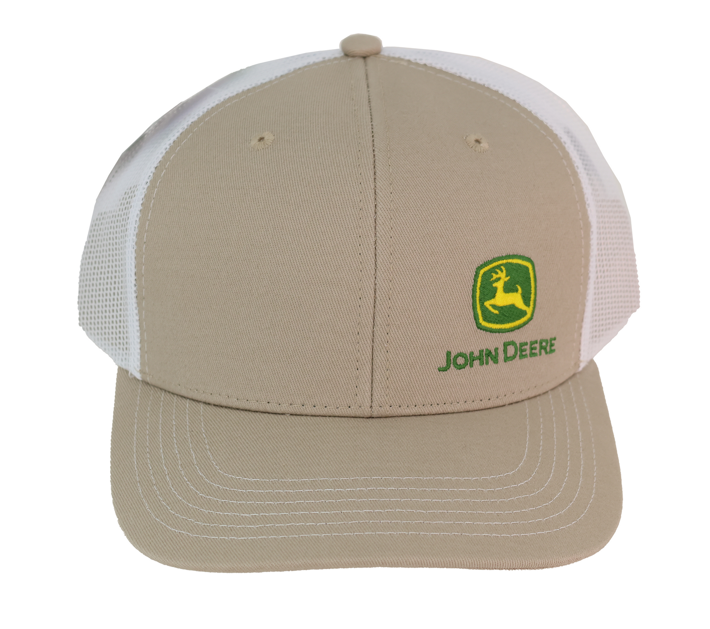 John Deere Moline 112 White Mesh Back Cap - LP82943