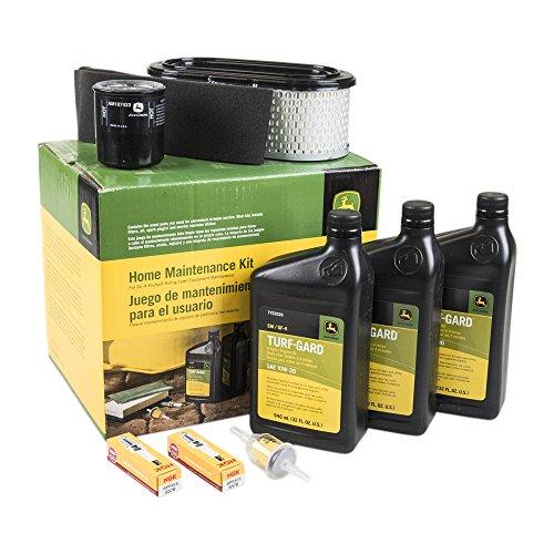 John Deere Maintenance Kit for X520 and X540 with Kawasaki Engine LG257 Filters Oil