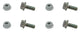 John Deere (SET OF 4) OEM Battery Bolt & Nut Set - 19M7775C