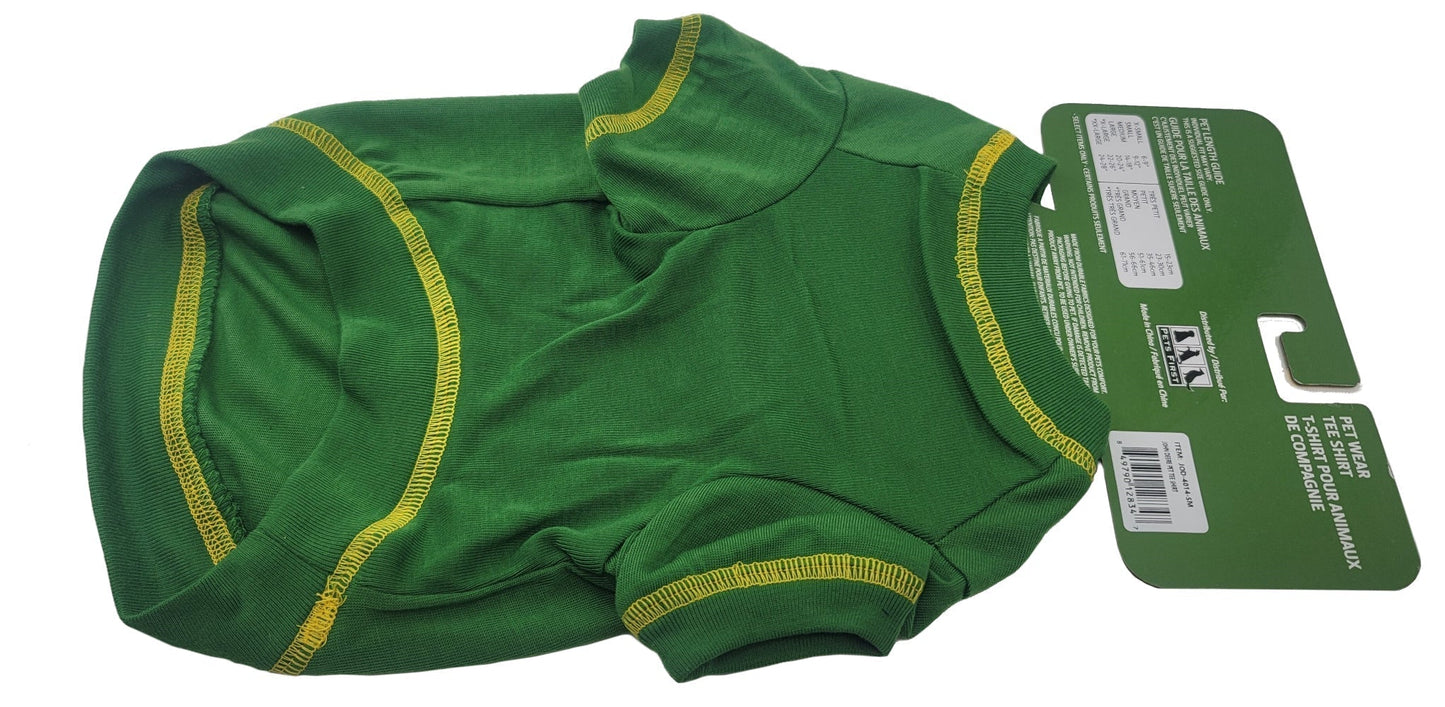 John Deere Size SMALL Pet Tee Shirt - LP82844