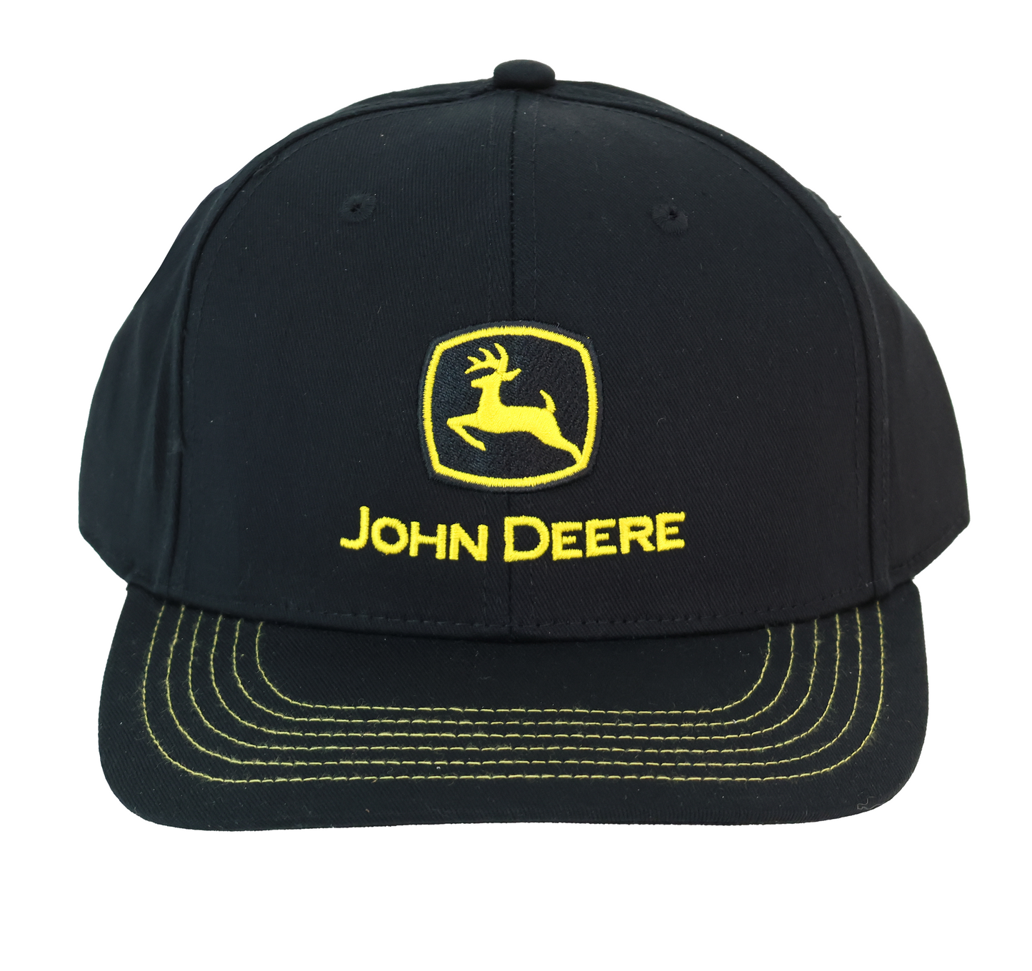 John Deere Moline 112 Black Woven Twill Cap - LP82945