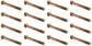 John Deere Original Equipment Cap Screw (16-PACK) - 19M7325