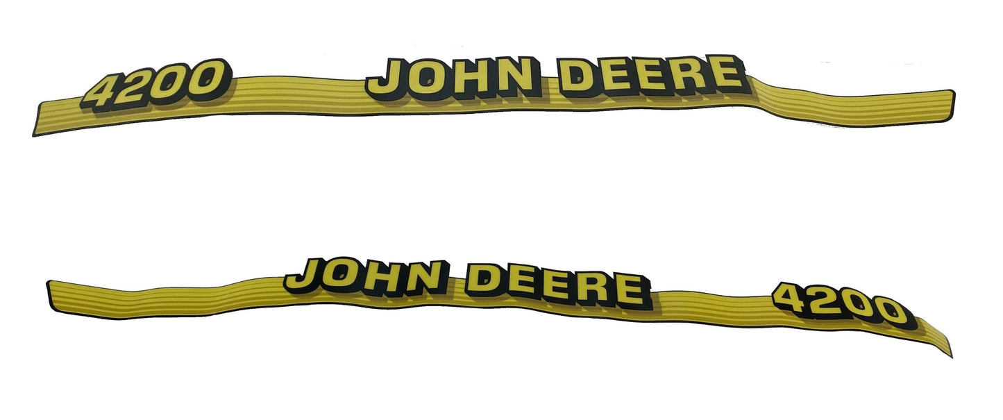 John Deere Original Equipment Label  Set - M116986 & M116987