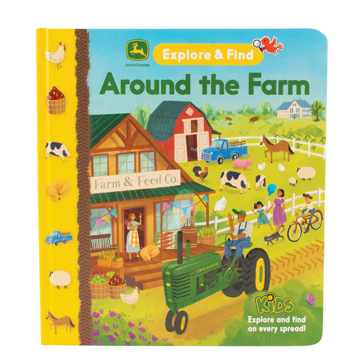 John Deere Around the Farm Explore & Find Book - LP75837