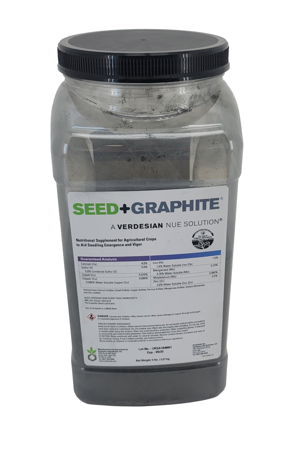 Verdesian 5lb Seed+Graphite Talc - STG00005