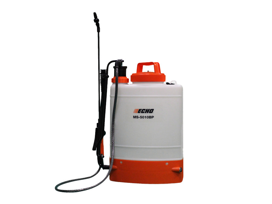 Echo 5-Gallon 90 PSI Backpack Manual Sprayer with 50 in. Nylon Reinforced Hose and 21 in. Fiberglass Wand - MS-5010BP