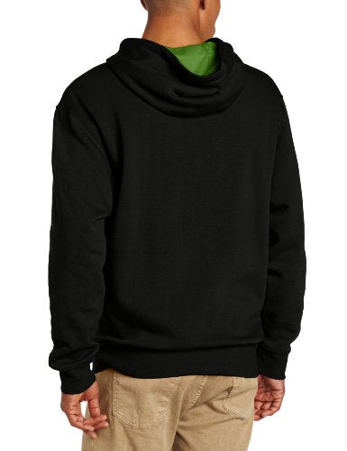 John Deere Men's Trademark Logo Core Hood Pullover Fleece, Black, XX-Large - LP36047