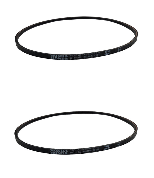 Honda (2 PACK) Lawn Mower V-Belt (3L-37) - 22431-VL0-B00