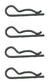 John Deere Original Equipment (4 PACK) Spring Locking Pin - 28316