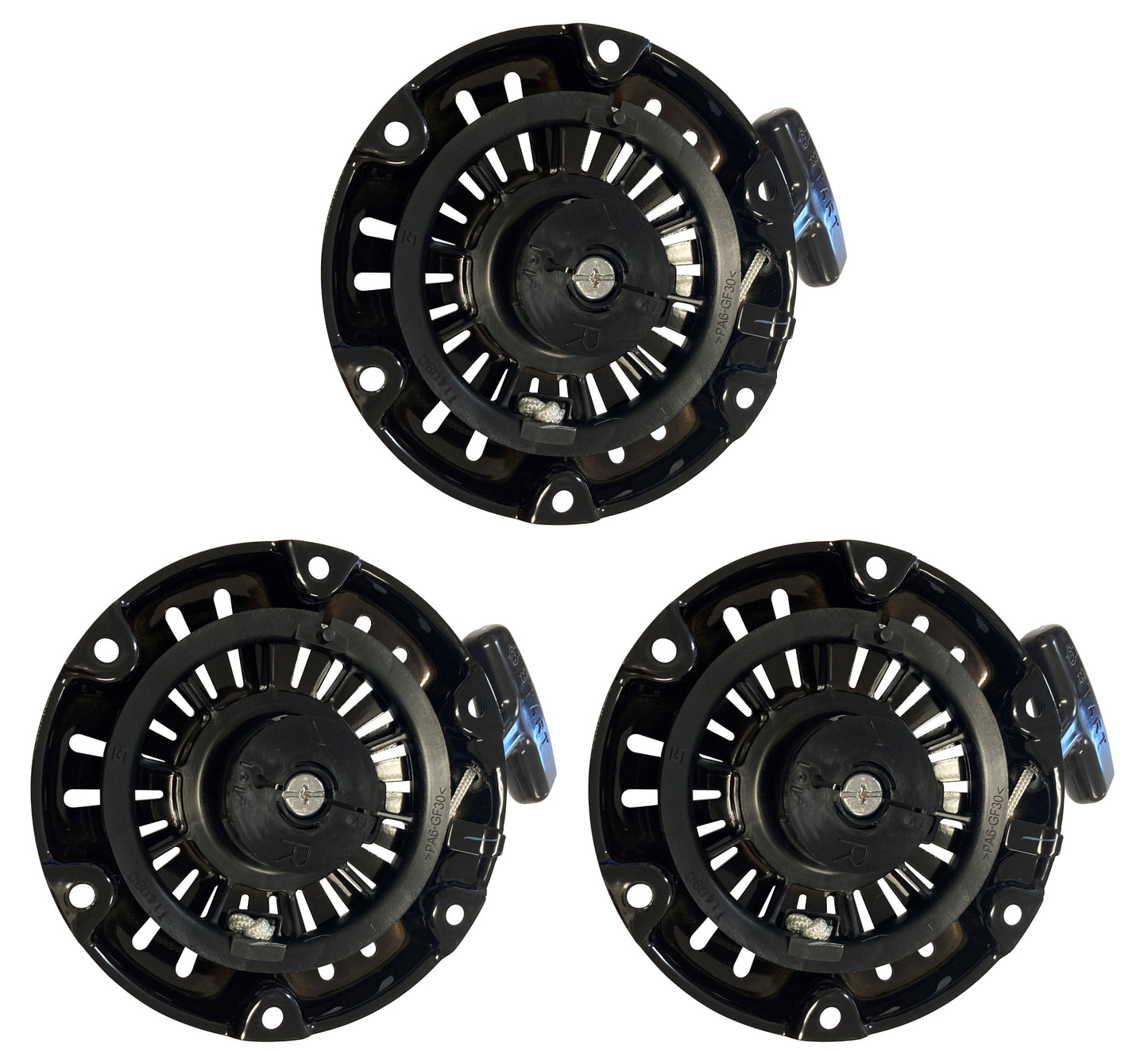 Honda OEM Pull Starter Assembly (Pack of 3) - 28400-ZDJ-003ZB