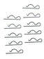 John Deere Original Equipment Spring Locking Pin (10 PACK) - H169913