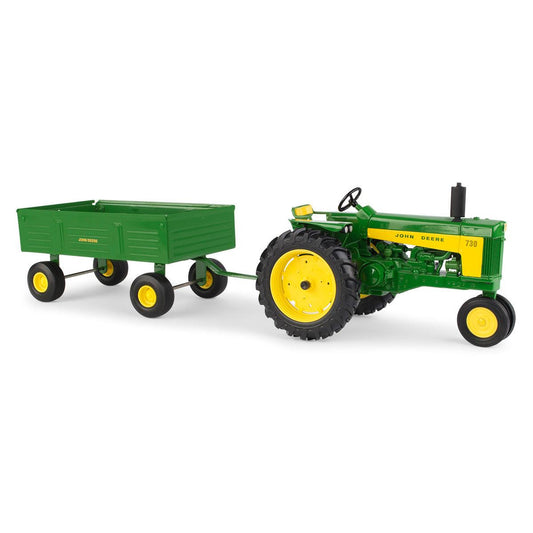 1/16 John Deere 730 with Barge Wagon (45686) - LP70532