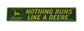 John Deere "Nothing Runs Like A Deere" Rectangle Metal Sign - LP85829