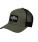 John Deere Men's Twill & Mesh Adjustable Suede Logo Hat (Olive/Black) - LP73371