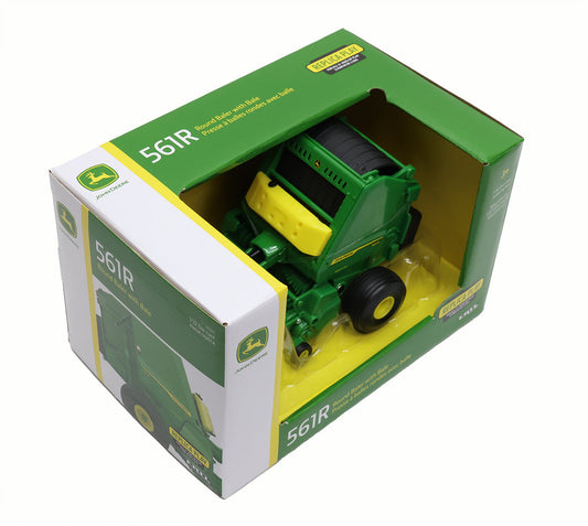 1/32 John Deere 561R Round Baler with Bale Toy - LP84371
