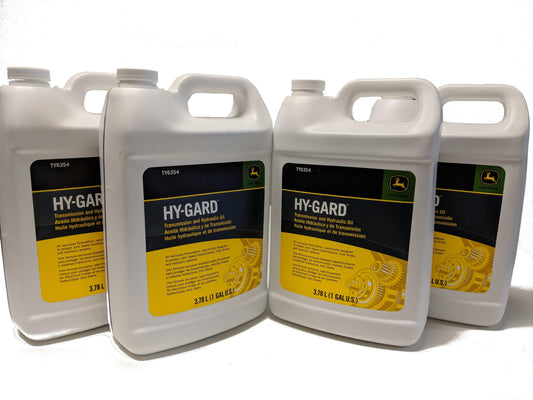 John Deere Original Equipment Gallon-Sized Hy-Gard Oil - TY6354 (4 Gallons)