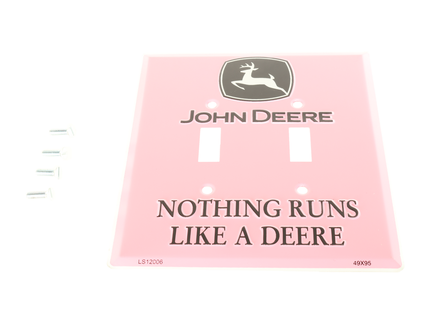 John Deere Pink Light Switch Cover - LS12006