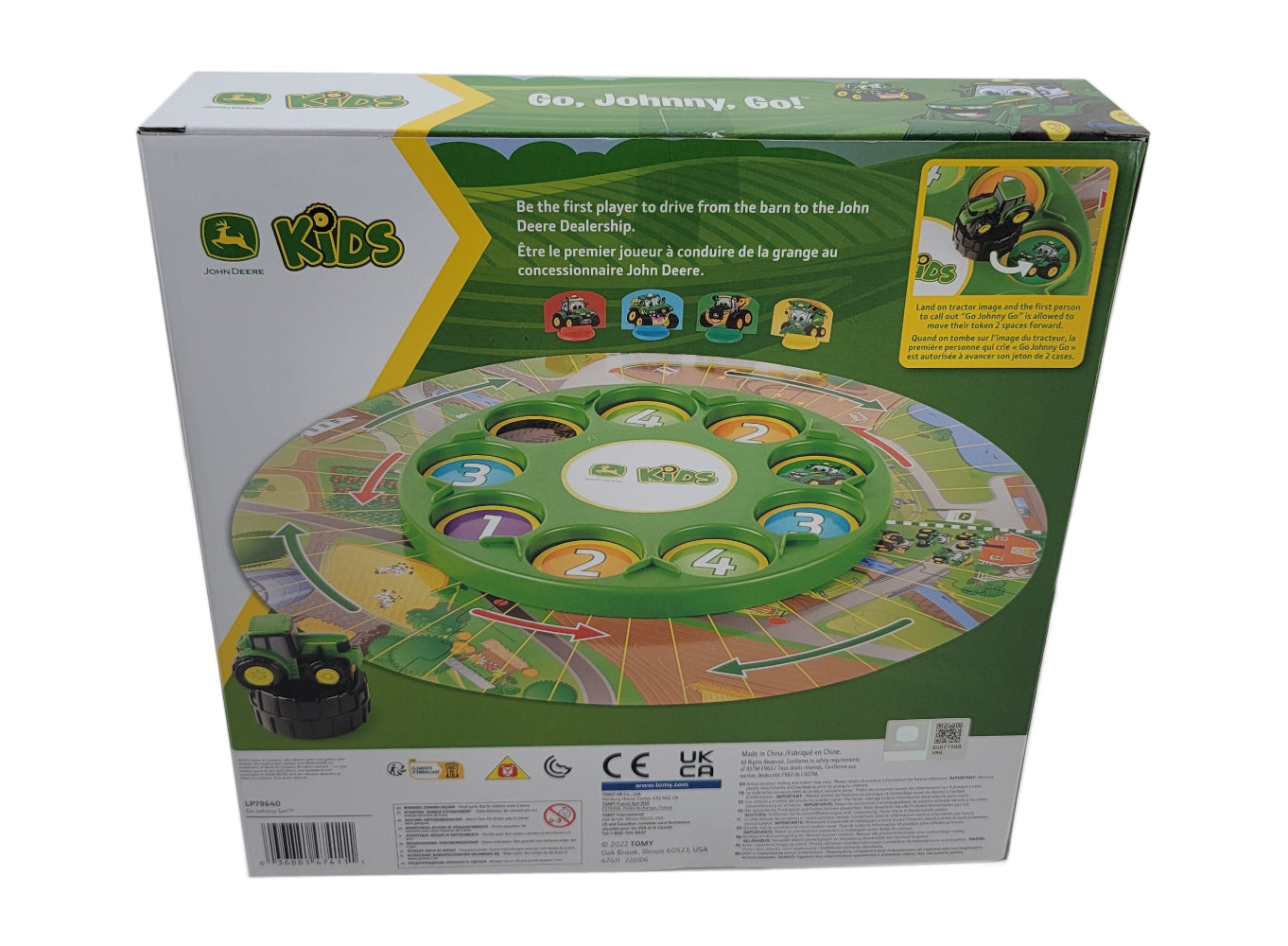 John Deere Go Johnny Go Kids Board Game - LP79640