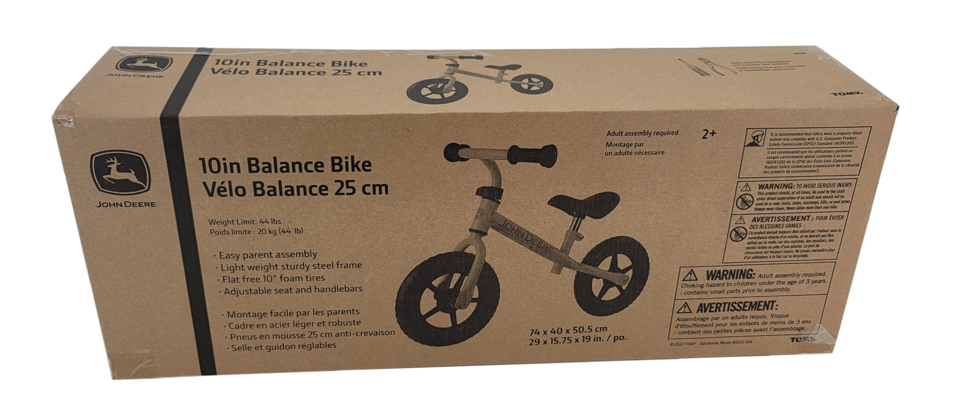 John Deere 10 Balance Bike LP79413 AGNLAWN